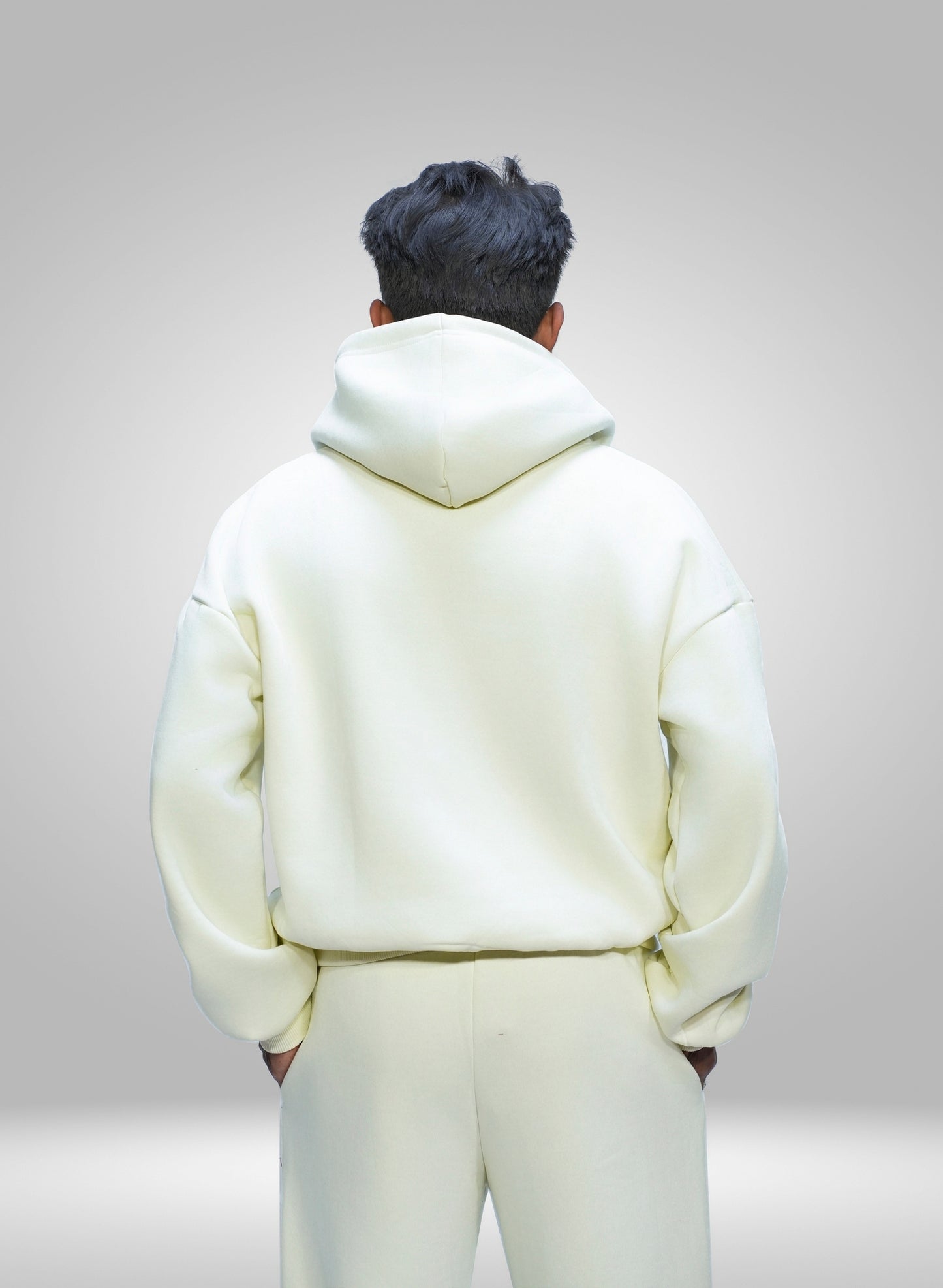 Trusphere Aura Series 01 – Cream Hoodie (450 GSM)