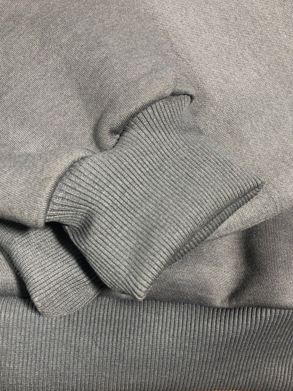 "Black heavyweight tracksuit set 450 GSM fleece hoodie and buggy pants"